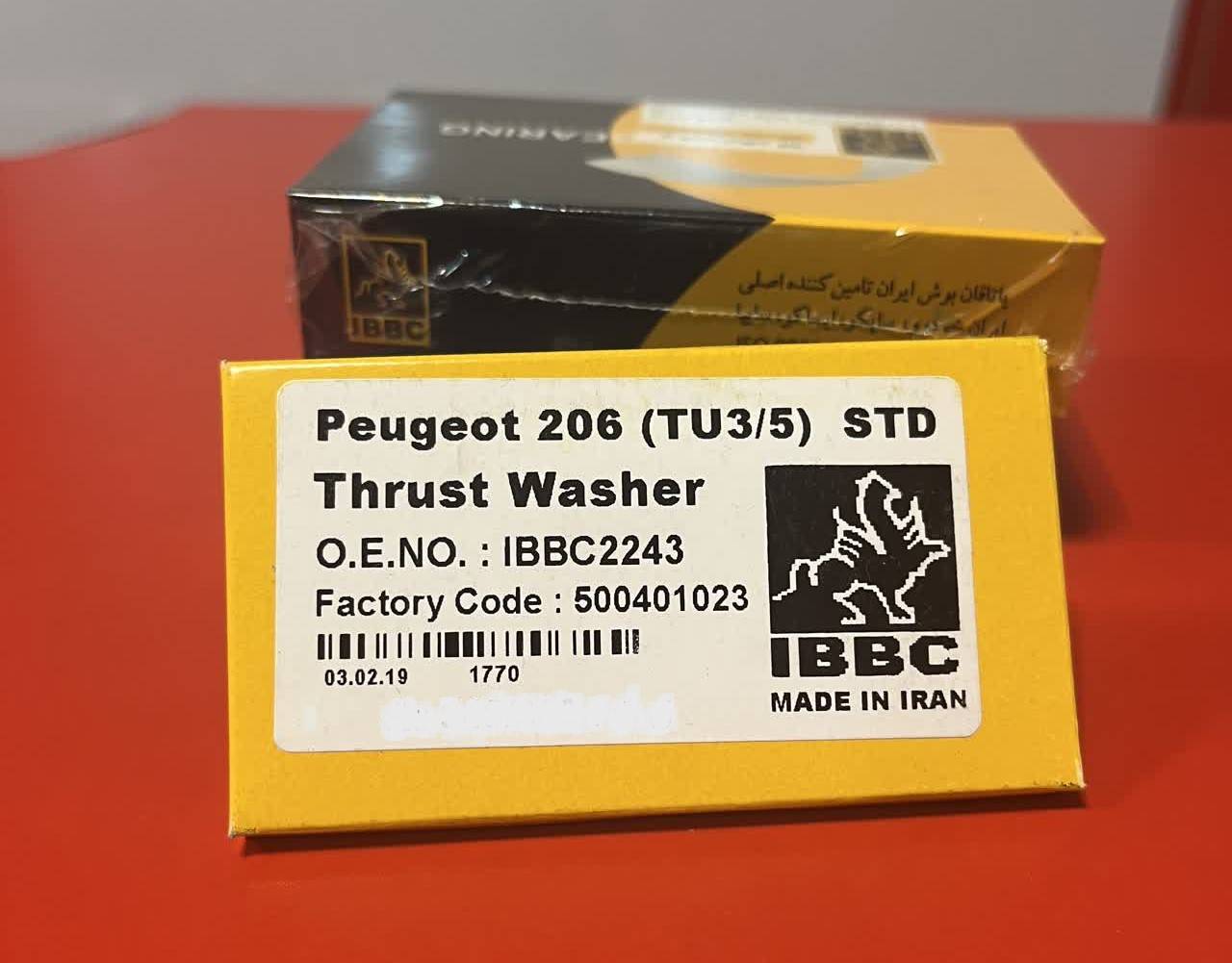 بغل یاتاقان پژو 206  TU5 و TU3  سایز استاندارد (STD) برند بوش ایران 